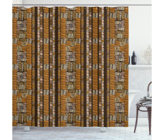 Timeless Motifs Shower Curtain