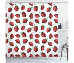 Fresh Fruits Shower Curtain