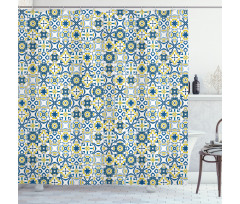 Traditional Moroccan Shower Curtain