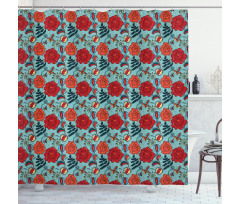 Venus Flytrap Flowers Shower Curtain