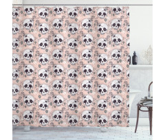 Day of the Dead Theme Shower Curtain