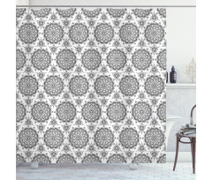 South Eastern Pattern Shower Curtain