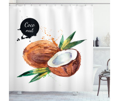 Exotic Fruit of Hawaii Shower Curtain