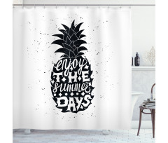 Pineapple Hawaii Fruit Shower Curtain