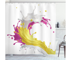 Mixed Drink Splash Shower Curtain