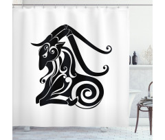 Animal Design Shower Curtain