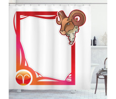 Cartoon Frame Shower Curtain