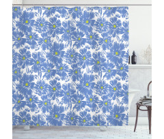 Botanical Pastel Nature Shower Curtain