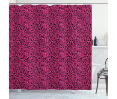 Romantic Flowers in Bloom Shower Curtain