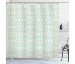 Oriental Mosaic Shower Curtain