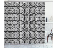 Medieval Royal Tile Shower Curtain