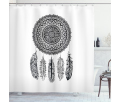 Aztec Dream Catcher Shower Curtain