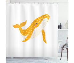 Cartoon Ocean Animal Shower Curtain