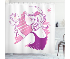 Teenage Girl Shower Curtain