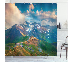Grossglockner Austria Shower Curtain