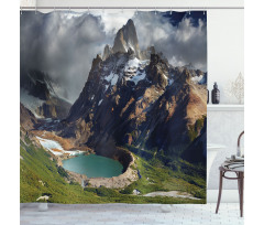 Park in Argentina Shower Curtain