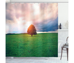 Idyllic Countryside Shower Curtain