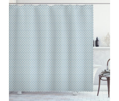 Tropical Leaves Shower Curtain