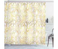 Abstract Exotic Shower Curtain