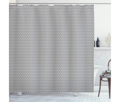 Rhombus Pattern Shower Curtain