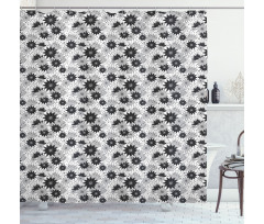 Vintage Garden Shower Curtain