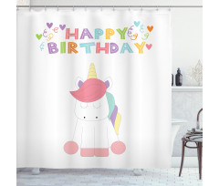 Fairy Tale Animal Shower Curtain