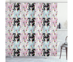 Cartoon Magic Shower Curtain