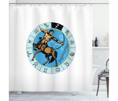 Greek Centaur Shower Curtain