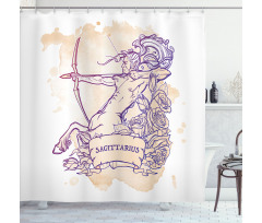 Centaur Archer Shower Curtain