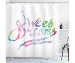 Happiness Youth Themes Shower Curtain