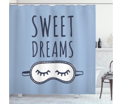 Sleeping Doodle Shower Curtain