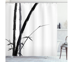 Watercolor Nature Art Shower Curtain