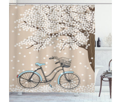 Blooming Tree in Spring Shower Curtain