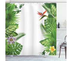 Lush Growth Rainforest Shower Curtain