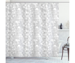 Hipster Poly Effect Shower Curtain