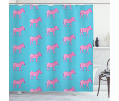 Savannah Grunge Art Shower Curtain