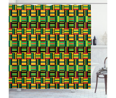 Tribal Colorful Shower Curtain