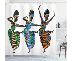 Dance Shower Curtain