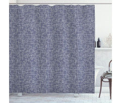 Interweaved Stripes Shower Curtain