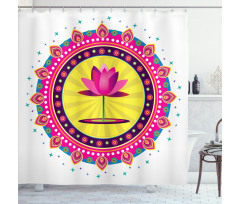 Boho Ornament Shower Curtain