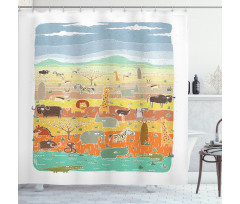 Savannah Shower Curtain