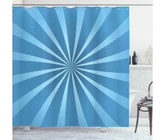 Hypnotic Radials Shower Curtain