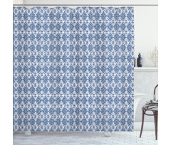 Ikat Shibori Bohemian Shower Curtain