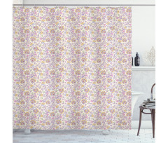 Pastel Spring Nature Shower Curtain