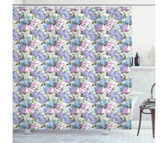 Soulful Spring in Country Shower Curtain