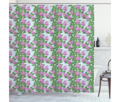 Bouquets of Fresh Flowers Shower Curtain