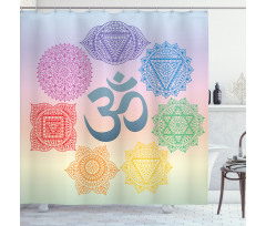 Lace Inspired Pattern Shower Curtain