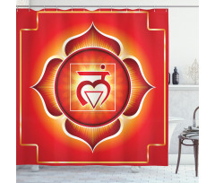 Muladhara Basic Trust Shower Curtain