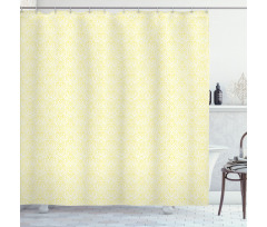 Fluffy Aster Flower Shower Curtain