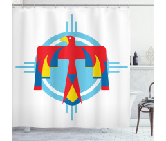 Thunderbird Shower Curtain